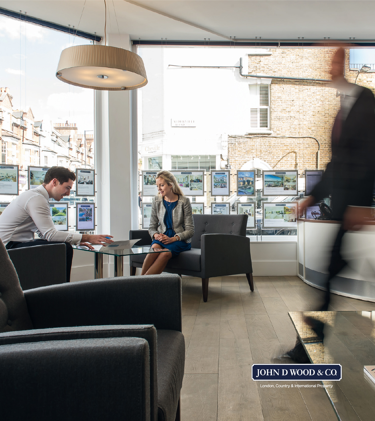 Interior photo of John D Wood Estate Agency Office